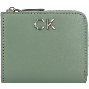 Calvin Klein Re-Lock Groene Ritsportemonnee K60K611097LKG