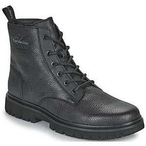 Calvin Klein Jeans Schnürstiefelette "EVA MID LACEUP BOOT LTH", mit Profilsohle