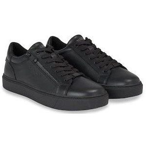 Calvin Klein, Schoenen, Heren, Zwart, 44 EU, Low Top Lace Up W/Zip Rubb