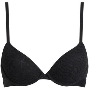 Calvin Klein - LIGHTLY LINED DEMI - Beugel-bh - Zwart - Gevoerd
