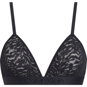 Calvin Klein Unlined Triangle Bh Zwart Vrouw