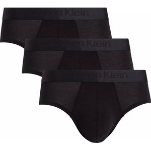 Calvin Klein - 000NB3650A - Slips - Zwart - Katoen - 3-Pack