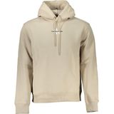 Calvin Klein - Sweatshirt - Beige - Katoen - Capuchon - Lange Mouwen