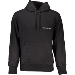 Calvin Klein - Hoodie - Zwart - Heren - Katoen