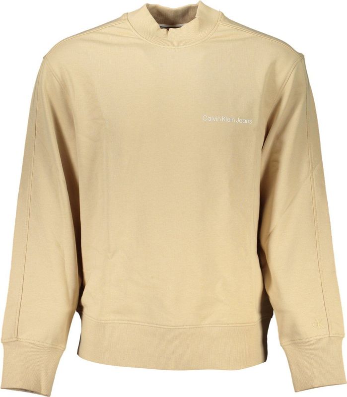 Calvin Klein - Regeneratieve Katoenen Sweater - Beige - Heren