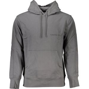 Calvin Klein Jeans - Donkergrijze Hoodie - Heren