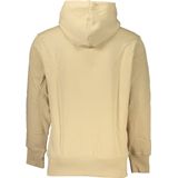 Calvin Klein - Geborsteld Katoenen Hoodie - Beige - Heren