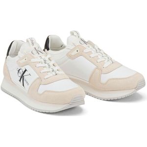 Calvin Klein, Jongeren Mode Sneakers Wit, unisex, Maat:37 EU