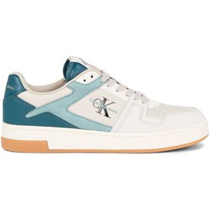 Sneakers in leer cupsole CALVIN KLEIN JEANS. Leer materiaal. Maten 43. Beige kleur