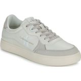 Sneakers in leer cupsole CALVIN KLEIN JEANS. Leer materiaal. Maten 44. Beige kleur