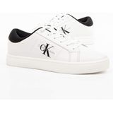 Calvin Klein - Sneakers - Wit - Polyester - Vetersluiting