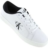 Calvin Klein - Sneakers - Wit - Polyester - Vetersluiting