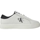 Calvin Klein - Sneakers - Wit - Polyester - Vetersluiting