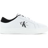 Calvin Klein - Sneakers - Wit - Polyester - Vetersluiting