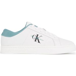 Leren sneakers classic cupsole CALVIN KLEIN JEANS. Leer materiaal. Maten 45. Wit kleur