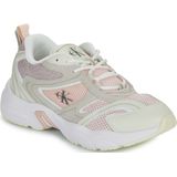 Calvin Klein - Retro Tennis Su-Mesh Sneakers - Beige - Dames