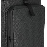 Calvin Klein Rubberized Rugzak 47 cm Laptop compartiment black uv mono