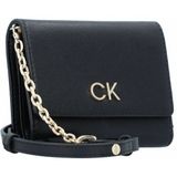 Calvin Klein Re-Lock Portemonnee RFID-bescherming 13 cm ck black