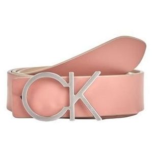 Calvin Klein Re-Lock Omkeerbare riem Leer silver mink- ash rose 75 cm