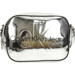 Calvin Klein Sculpted Camera Bag dames schoudertas - Zilver - Maat Geen
