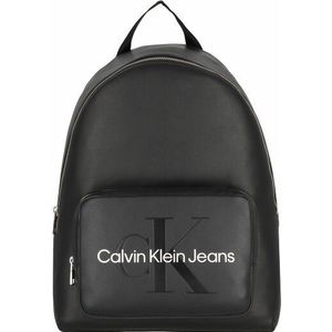 Calvin Klein Jeans Sculpted Rugzak 40 cm Laptop compartiment black-metallic logo