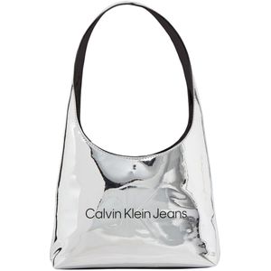Calvin Klein Sculpted Zilverkleurige Handtas K60K6118600IM