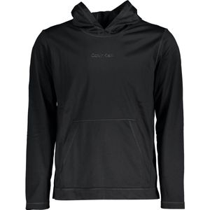 Calvin Klein - Sportieve Hoodie - Zwart - Polyester - Lange Mouwen