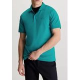 Calvin Klein - Smooth Cotton Slim - Poloshirt - Groen