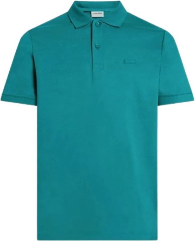 Calvin Klein - Smooth Cotton Slim - Poloshirt - Groen