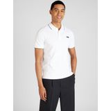 Calvin Klein - Piqué Polo - Wit - Piqué - Biesdetail