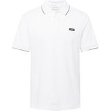 Calvin Klein - Piqué Polo - Wit - Piqué - Biesdetail