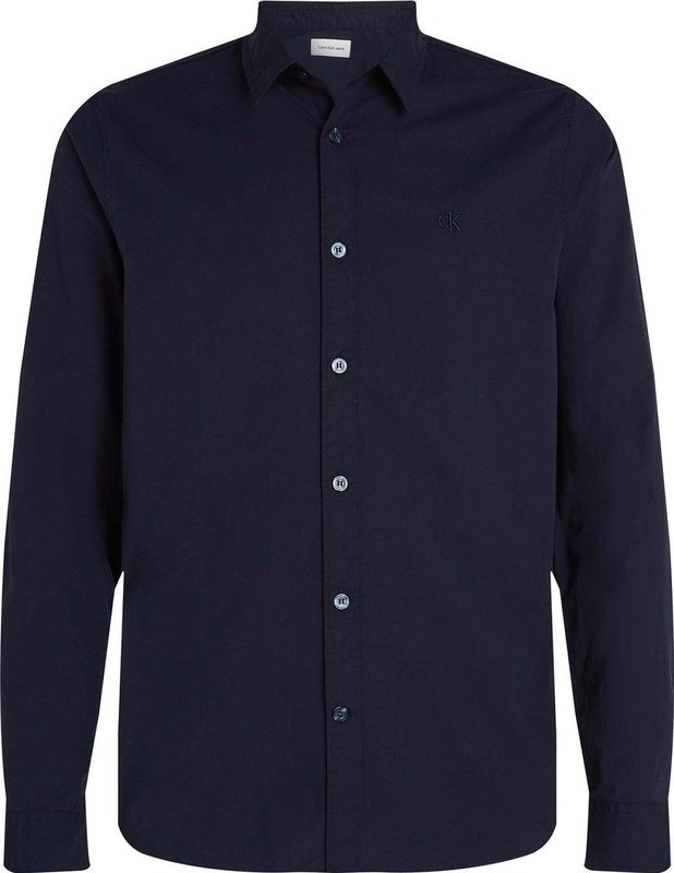CK Jeans - Overhemd - Night Sky - Langemouwen - Stretchstof