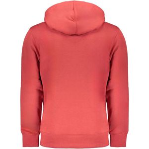 Geborstelde Katoenen Trui Met Capuchon En Applique Met Logo