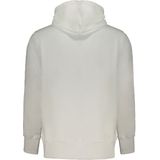 Sweatshirt Van Geborsteld Katoen Met Capuchon En Logoprint