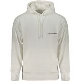 Sweatshirt Van Geborsteld Katoen Met Capuchon En Logoprint