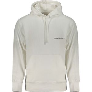 Sweatshirt Van Geborsteld Katoen Met Capuchon En Logoprint