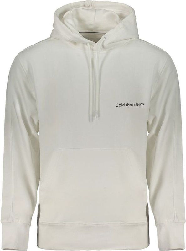 Sweatshirt Van Geborsteld Katoen Met Capuchon En Logoprint