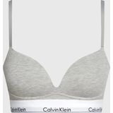 CALVIN KLEIN - Plunge BH - Zwart - Katoen