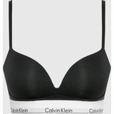 CALVIN KLEIN - Plunge BH - Zwart - Katoen