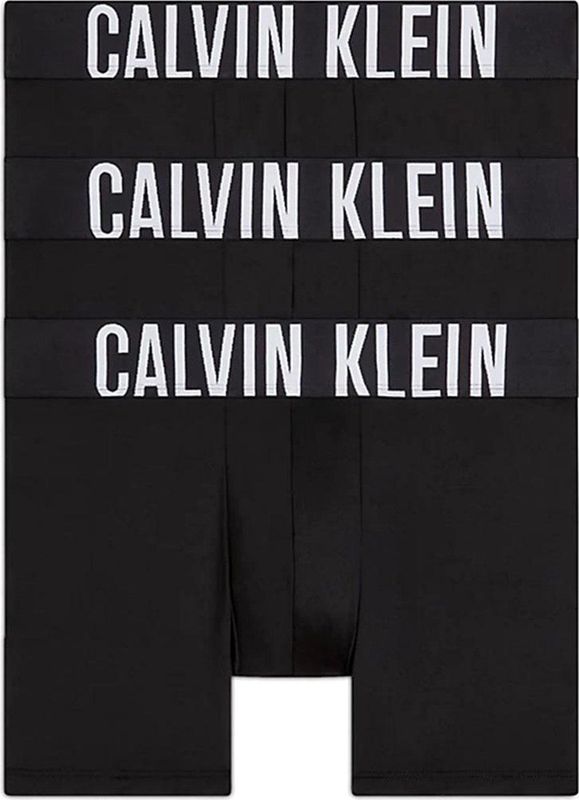 Calvin Klein - Boxer Briefs - Zwart - 3-Pack - Heren Boxers