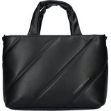 Calvin Klein Jeans Quilted Handtas 25 cm black