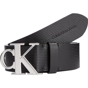 Calvin Klein Jeans Riem Leer black 90 cm