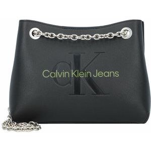 Calvin Klein Jeans Sculpted Schoudertas 24 cm black-dark juniper