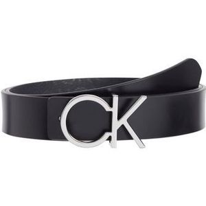 Calvin Klein CK Reversible Omkeerbare riem Leer mono-black 80 cm