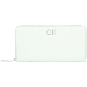 Calvin Klein Dames CK Daily grote portemonnee met ritssluiting, melkgroen, eenheidsmaat, Melkachtig Groen, Eén maat