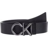 Calvin Klein CK Metal Riem Leer black 105 cm