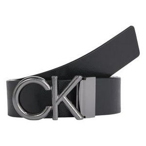 Calvin Klein CK Metal Riem Leer black 105 cm