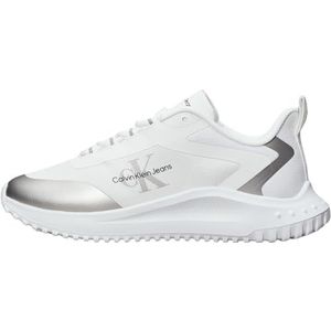 Calvin Klein Jeans Sneaker "EVA RUNNER LOW LACE MIX ML WN", Freizeitschuh, Halbschuh, Schnürschuh mit leichter Laufsohle