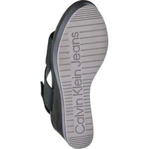 Calvin Klein Wedge dames sandaal - Zwart