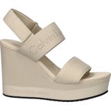 Calvin Klein Wedge dames sandaal - Off White